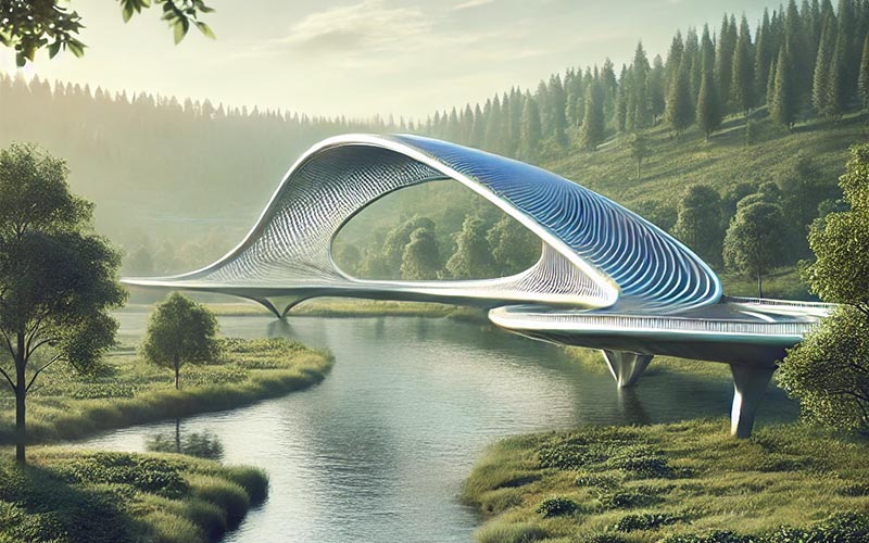 Engenharia Sustentável: Ponte de Fibra de Carbono é Inaugurada na Europa