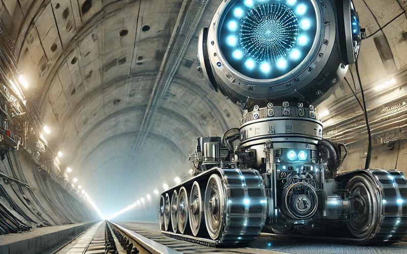 Robôs na Engenharia: Máquinas Automatizam Inspeção de Túneis
